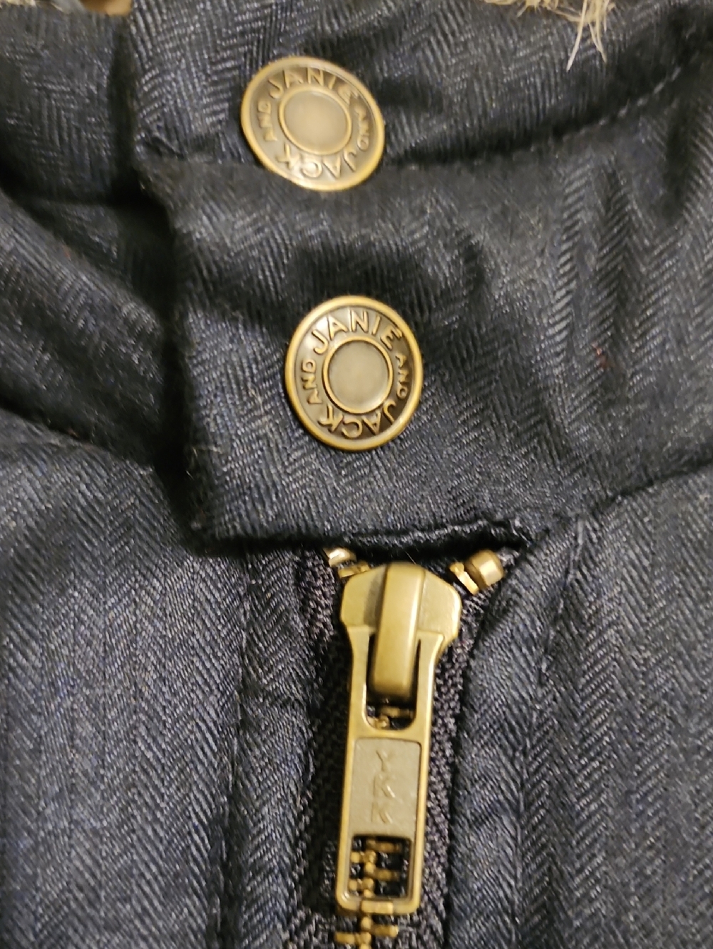 EUC Janie & Jack Zip Up Puffer Vest Size 7/8 - Picture 6 of 6
